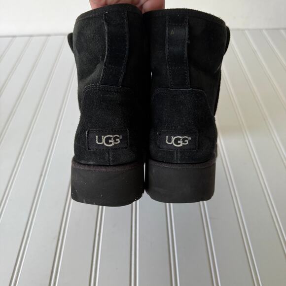 UGG Kristin Black Suede Boots size 9 - Picture 9 of 12